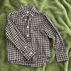 Class Club size 4/5 modern fit long sleeve button-up, heavier weight 100% cotton